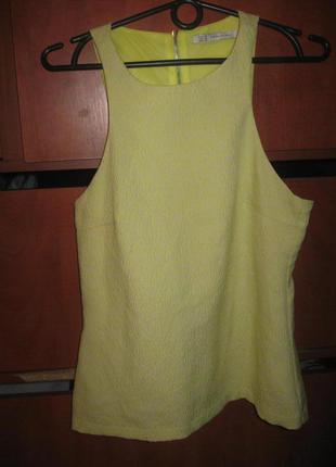 Топ-майка лимонний