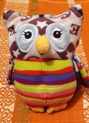 Дышащая мягкая плюшевая игрушка совушка от heunecas германии