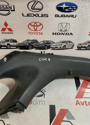 Облицовка крышки багажника правая 84435smge01za honda civic ufo 3d