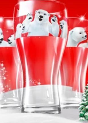 Стакан coca cola новогодний