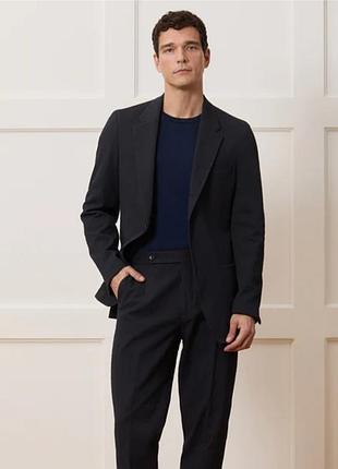 Щільний чоловічий піджак power suit | розмір 52