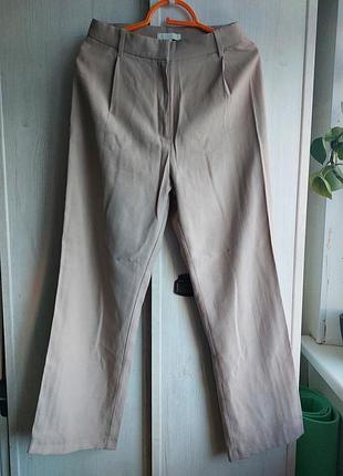 Костюмные пудровые брюки, eur 44