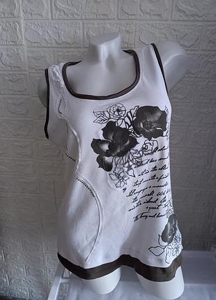 Маечка в рубчик