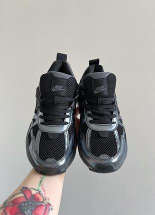 Nike v2k run black dark smoke grey 5