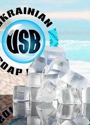 Мыльная основа usb морская соль (прозрачная) 10 кг.одним бруском