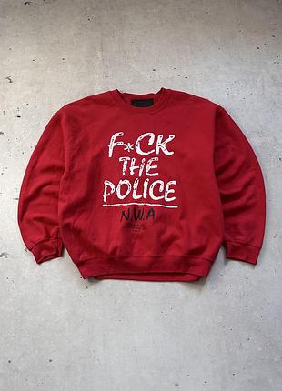 N.w.a f*ck the police vintage sweatshirt вінтажний світшот y2k sk8