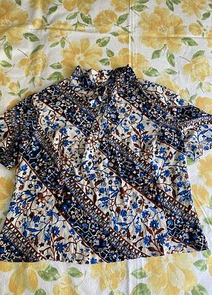 Блуза крепдешин натуральна