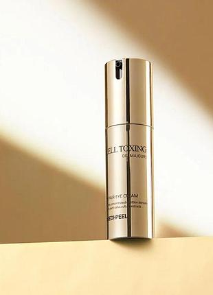 Відновлюючий крем для шкіри навколо очей medi-peel cell toxing пептиди