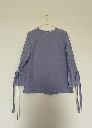 Сорочка блуза mango в смужку xs