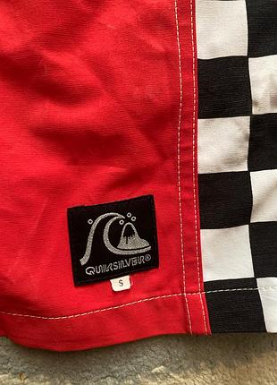 Купальні червоні шорти, чоловічі, quicksilver, розмір s