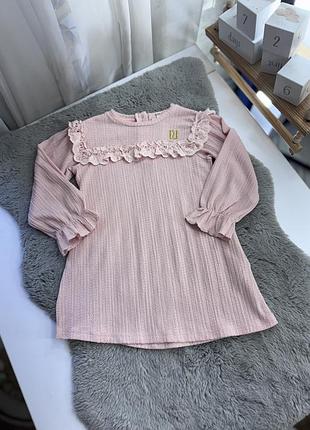 Сукня плаття рожеве river island для дівчинки 2 роки 92 см