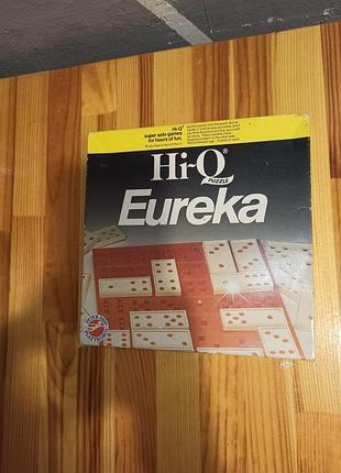 Вінтажна головоломка hi-q eureka puzzle
