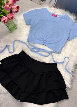 Юбка-шорты + топ