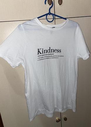 Футболка бавовняна тонка біла базова new look