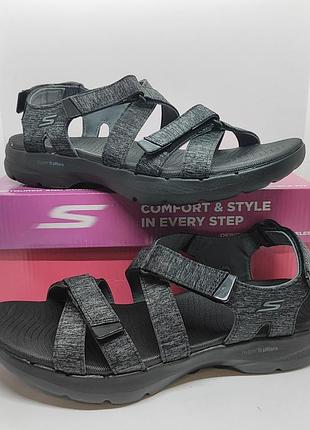 Босоніжки сандалії skechers go walk 6 оригінал