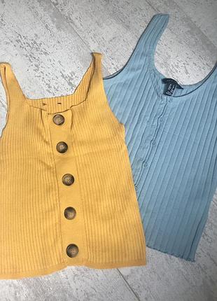 New look топ майка футболка комплект