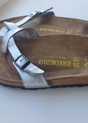Ортопедические шлепанцы вьетнамки сандалии birkenstock р.39