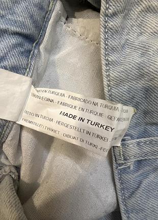 Шорты джинсовые мом 7