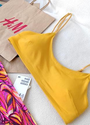 Верх від купальника топ ліф бікіні h&amp;m р. euro 38 - 75в
