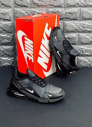 Мужское кроссовки nike air max 270 черное летнее кроссовки найк мужские кроссовки найк