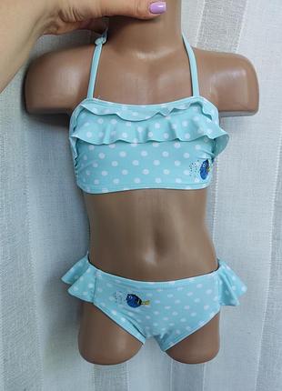 Купальник раздельный на девочку 86-92