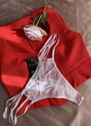Ніжно-рожеві трусики в сердечка hunkemoller
