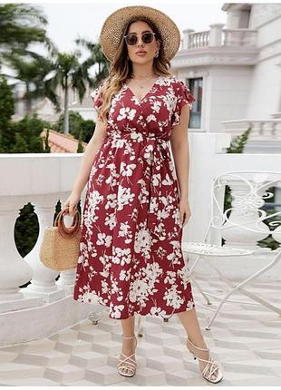 Красиве на запах плаття 👗 великого розміру