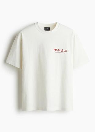 Футболка loose fit h&m s/m