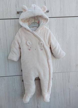 Брендовий комбінезон на теплу осінь весну для дівчинки
