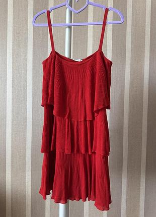 🥰 нова!  цупка міні сукня zara 9