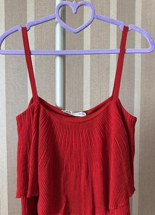 🥰 нова!  цупка міні сукня zara 6