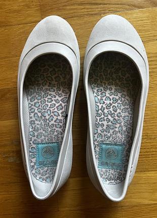 Балетки crocs, оригінальні, сірі