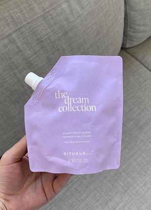 Скраб для тіла rituals the dream collection, скраб  rituals