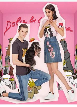 Dog print: світшот dolce gabbana, оригінальний