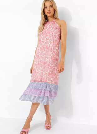 Шифонова сукня з етикеткою boohoo