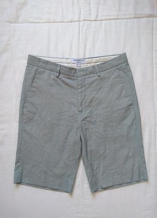 Шорты мужские льняные cedar wood state slim fit eur 32