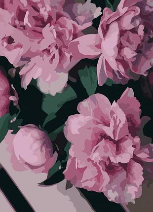 ✨ картина по номерам 🎨 цветы, букеты 🎨 art craft "пион катарина" 40*50 см 13110-ac 🎨 от stop stress