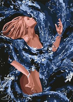 ✨ картина по номерам 🎨 мистицизм 🎨 "стихия воды" 40*50см kho4720, идейка 🎨 от stop stress