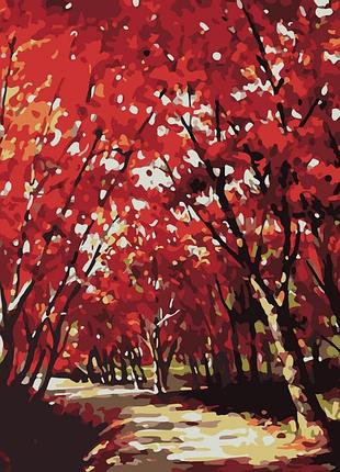 ✨ картина по номерам 🎨 пейзаж, природа 🎨 art craft "дихання осені" 40*50 см 10508-ac 🎨 від stop stress