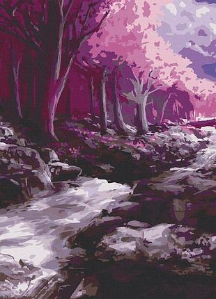 ✨ картина за номерами 🎨 пейзаж, природа 🎨 art craft "фантастичний ліс" 40*50 см 10562-ac 🎨 від stop stress