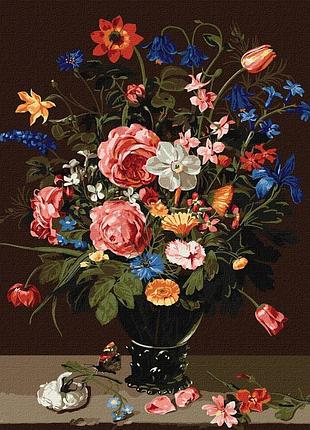 ✨ картина по номерам 🎨 цветы, букеты 🎨 "осенний сюрприз" идейка kho3226 40х50 см 🎨 от stop stress