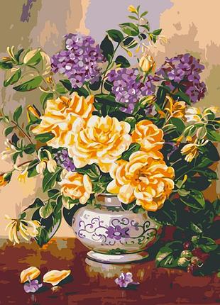 ✨ картина по номерам 🎨 цветы, букеты 🎨 "летний букет" art craft 40х50см 13023-ac 🎨 от stop stress