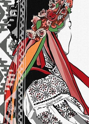 ✨ картина по номерам 🎨 патриотическая тематика, патриотические 🎨 "цветущая красота" идейка kho2596 40х50 см