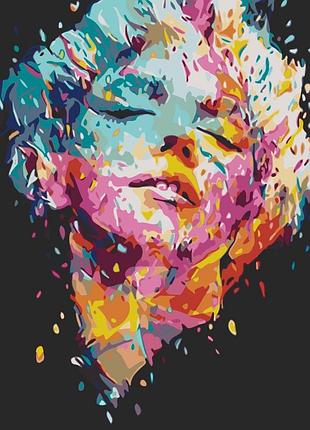 ✨ картина по номерам 🎨 люди на картине 🎨 "мерлин монро арт" 10015-ac, art craft 40х50 см 🎨 от stop stress