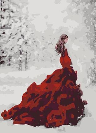 ✨ картина по номерам 🎨 люди на картине 🎨 "юная красота" art craft 10615-ac 40х50 см 🎨 от stop stress