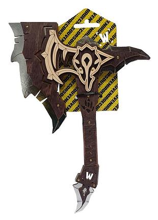 Топор деревянный сувенирный "орков chrom-black" ork - bl