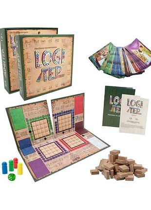 Настільна гра-вікторина "logi tep" strateg 30269 українською мовою