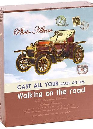 Фотоальбом детский 6669 40 фотографий 10*15см красный