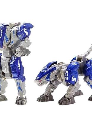 Дитячий трансформер junfa hf9989-3 робот+тварина синій