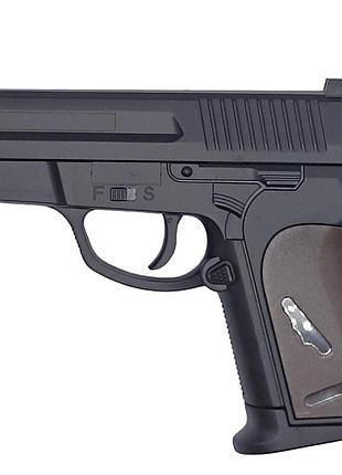 Дитячий пістолет p618 с пульками, чорний
